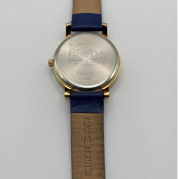 Blue & Gold Breda Watch - Picture 6 of 6